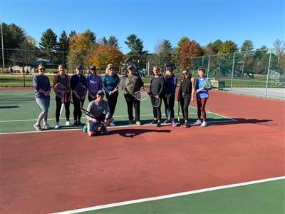 Adult tennis is a hit! 